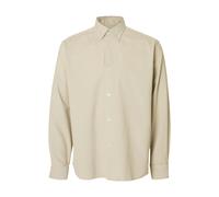 Selected Danni Cord Regular Fit Langarmhemd L Moonstruck