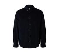 selected men - SLMREGCOLE DANNI CORD BD LS SHIRT NOOS Sky Captain - Gr. - XL