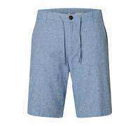 SELECTED MEN - SLMREGULAR-BRODY LINEN BLD SHORTS NOOS Cashmere Blue - Gr. - M