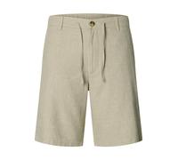 SELECTED MEN - SLMREGULAR-BRODY LINEN BLD SHORTS NOOS - Gr. - XL