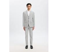 Slim Fit 2-Knopf-Sakko mit Pattentaschen 46 men Hellgrau