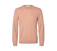 SELECTED MEN - SLMTRAY LS KNIT REG MERINO CREW NOOS Rose Dawn - Gr. - XXL
