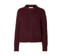 selected men - Strickjacke mit Knopfleiste rot - Gr. - M