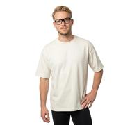 Selected T-Shirt mit Rundhalsausschnitt Modell 'OSCAR' in Offwhite, Größe XL