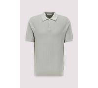 Selected Poloshirt Baumwolle Aqua Grau M Aqua gray