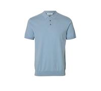 SELECTED Poloshirt SLHBERG hellblau | S