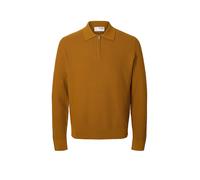 SELECTED Poloshirt SLHCRAN braun | XL
