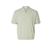 Selected - Poloshirt - Slhtorino grün/blau - Gr. - M
