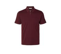 SELECTED Poloshirt SLMFAVE dunkelrot | XXL