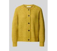 Selected Relaxed Fit Strickjacke aus Woll-Mix Modell 'LULU' in Hellgruen, Größe XL