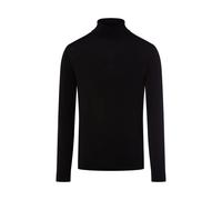 Strickpullover aus Lanawolle Modell 'TRAY' L men Black
