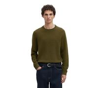selected men - SLMROSS LS KNIT STRUCTURE CREW NECK NOOS Grün - Gr. - M