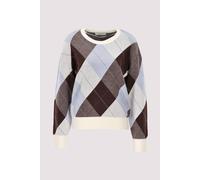 Selected Rundhalspullover weich S Egret/cashmere blue+