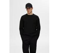 Strickpullover mit gerippten Abschlüssen Modell 'ROSS' XXL men Black