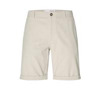 Selected - Slim Fit Short beige - Gr. - S