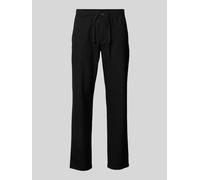Selected Straight Leg Hose mit Viskose-Anteil Modell 'ROBERT' in Black, Größe XL