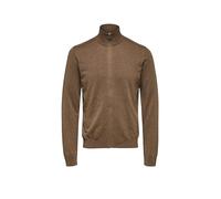 SELECTED Strickjacke braun | XXL