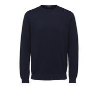 Selected Berg Pullover XL Navy Blazer / Detail Melange