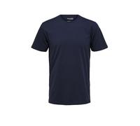 SELECTED T-Shirt SLHASPEN blau | L