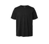 SELECTED T-Shirt SLHASPEN schwarz | L