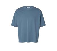 SELECTED T-Shirt SLHRELAXASPEN blau | S