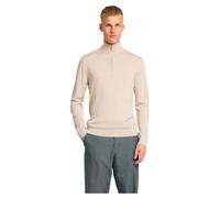 SELECTED HOMME Troyer TRAY - Regular Fit, reine Merinowolle - Sand Größe XXL