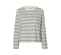 SELECTED WOMEN Damen Slfessential Ls Striped Boxy Tee Noos Slfessential Ls Striped Boxy Tee Noos (1er Pack)