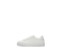 SELECTED WOMEN Damen Slfeva Leather Sneaker 2.0 Noos, White, 37 EU