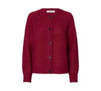 SELECTED WOMEN Damen Slflulu Ls Knit Short Cardigan Noos, Anemone, S