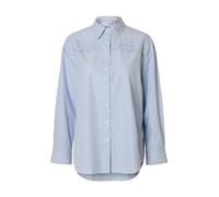 SELECTED WOMEN - SLFALLISON OVERSIZE LS SHIRT B cashmere blue - Gr. - 38