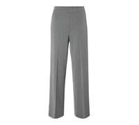 SELECTED WOMEN - SLFEMMA-TARA MW WIDE PANT NOOS medium grey melange - Gr. - 40/32