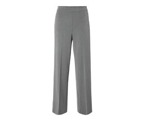 SELECTED WOMEN - SLFEMMA-TARA MW WIDE PANT NOOS medium grey melange - Gr. - 40/32