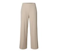 SELECTED WOMEN - SLFEMMA-TARA MW WIDE PANT NOOS pure cashmere - Gr. - 34/32