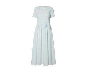 selected women - SLFHANNAH REGULAR SS ANKLE DRESS B Cashmere Blue - Gr. - 36