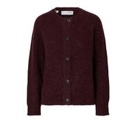 Selected Femme Damen Strickjacke SLFLULU, grau, Gr. M