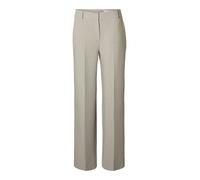 SELECTED WOMEN - SLFRITA MW WIDE PANT MEL NOOS island fossil - Gr. - 42/32