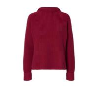 Selected Rollkragenpullover SELMA - Regular Fit, Baumwoll-Mix - Kirsche Größe M