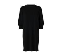 SELECTED WOMEN - SLFTENNY 3/4 SHORT SWEAT DRESS NOOS black - Gr. - S