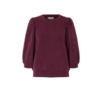 Selected Femme Regular Fit Pullover aus Modal-Mix Modell 'TENNY' in Pflaume, Größe M