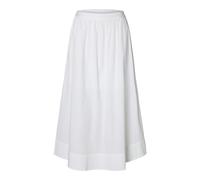 selected women - SLWBLAIR HW ANKLE SLIT SKIRT NOOS Bright White - Gr. - 34