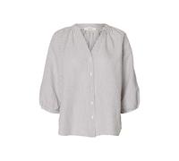 selected women - SLWCLEO-ALBERTA LINEN BLEND SHIRT NOOS Bright White - Gr. - 38