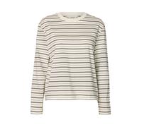 selected women - SLWESSENTIAL LS STRIPED BOXY TEE NOOS - Gr. - XS
