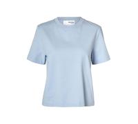 selected women - SLWESSENTIAL SS BOXY TEE NOOS Cashmere Blue - Gr. - S