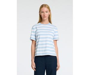 SELECTED WOMEN - SLWESSENTIAL SS STRIPED BOXY TEE NOOS Cashmere Blue - Gr. - XL
