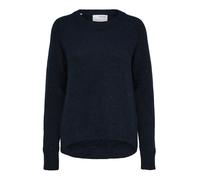 SELECTED WOMEN - SLWLULU LS KNIT O-NECK NOOS dark sapphire - Gr. - XS