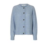 SELECTED WOMEN - SLWLULU LS KNIT SHORT CARDIGAN NOOS Cashmere Blue - Gr. - S