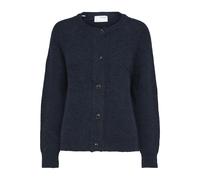 SELECTED WOMEN - SLWLULU LS KNIT SHORT CARDIGAN NOOS Dark Sapphire - Gr. - XL