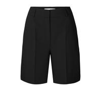 selected women - SLWRITA HW SHORTS FD Black - Gr. - 34