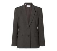 selected women - SLWRITA LS CLASSIC BLAZER DGM NOOS Dark Grey Melange - Gr. - 34