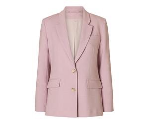 selected women - SLWRITA LS CLASSIC BLAZER MEL NOOS Bleached Mauve - Gr. - 38